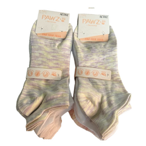 Pawz By Bearpaw Woman’s Ankle Socks 12 Pairs Multicolor Size 5 - 10 NWT